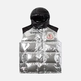 8 Moncler Palm Angels Exen Gilet Vest - Silver