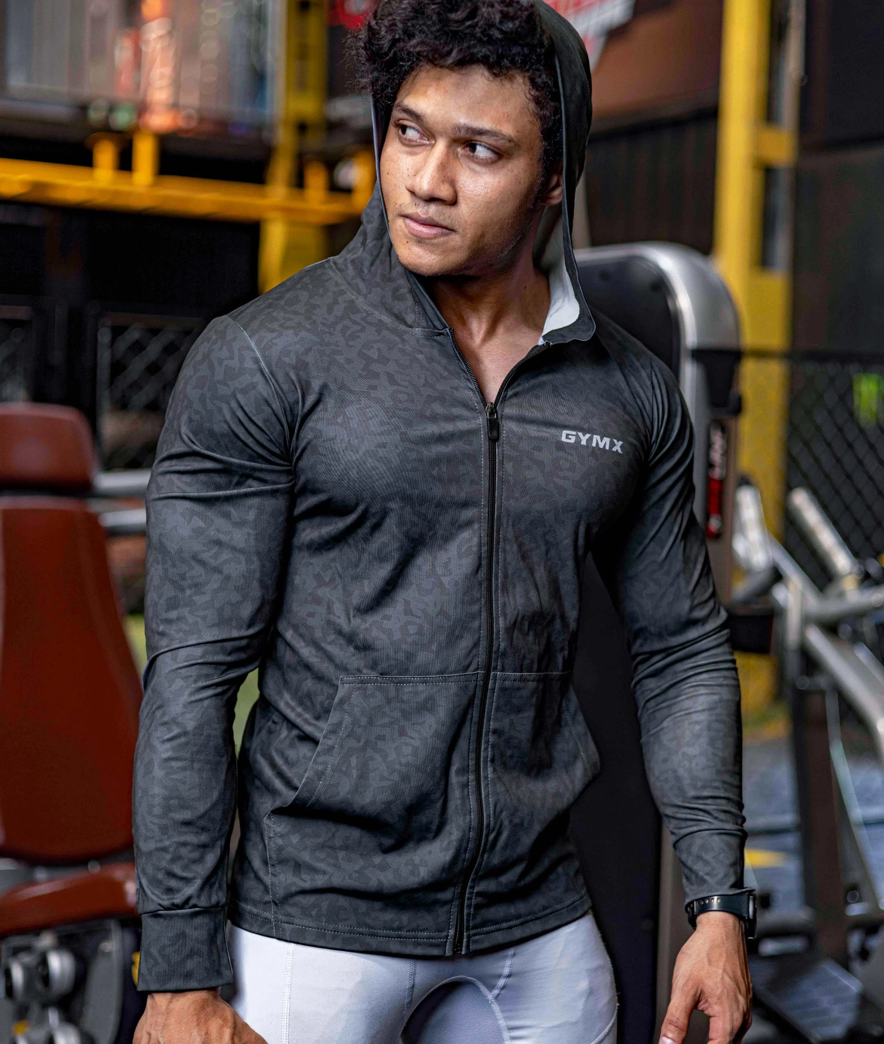 Black Cheetah GymX Hoodie