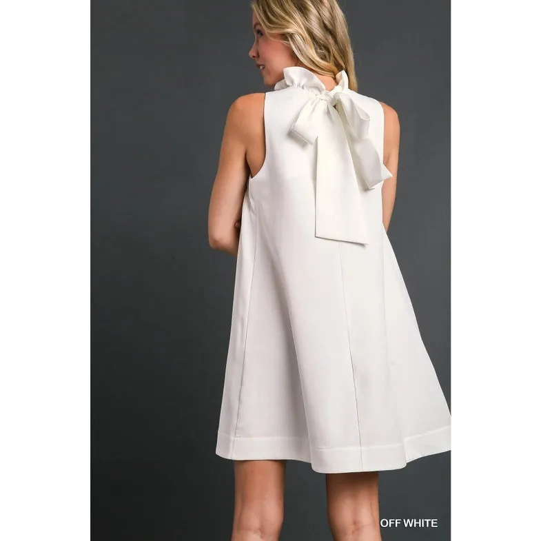 Cap It Off Dress - White