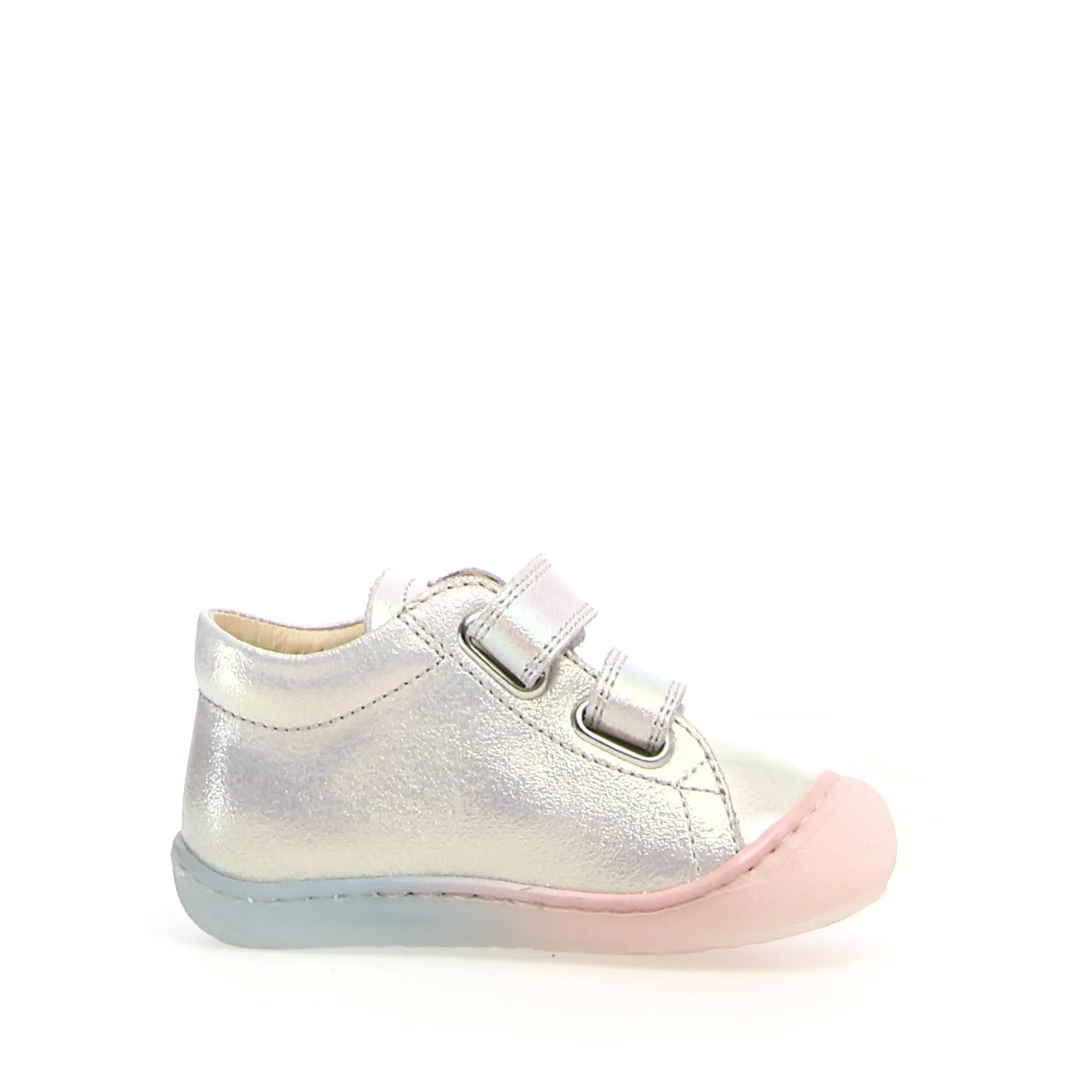 Cocoon VL - White Holographic Leather||Cocoon VL - Cuir blanc holographique