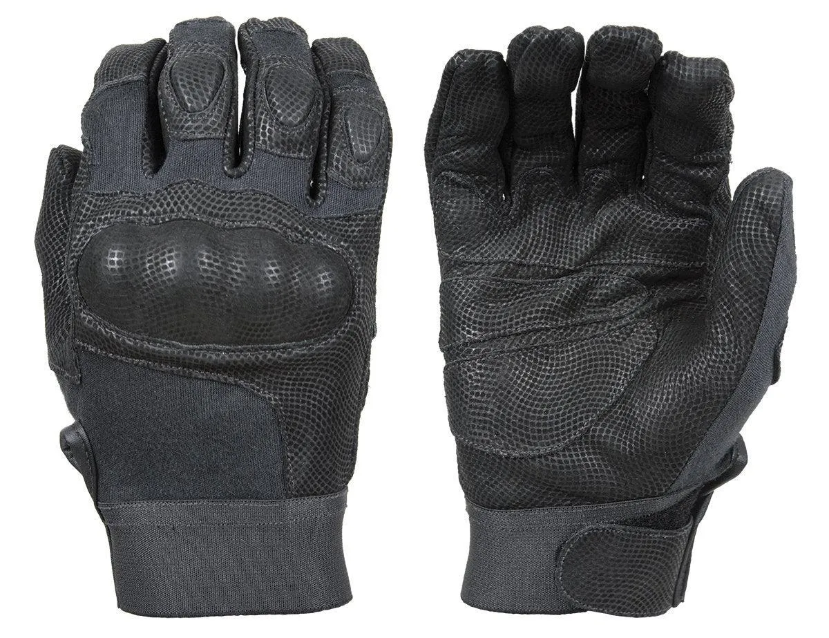 Damascus Nitro Cut Resistant Digital Leather & Carbon-Tek Fiber Knuckles