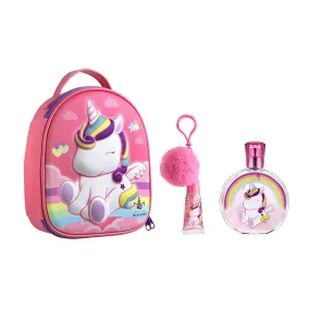 Eau my Unicorn 3 pcs Gift Set EDT 3.4 oz   Lipstick   Backpack