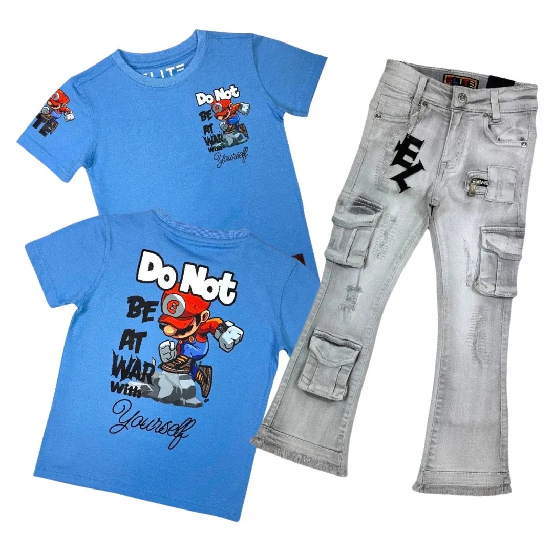 Elite Kids “Be Yourself” Blue Set