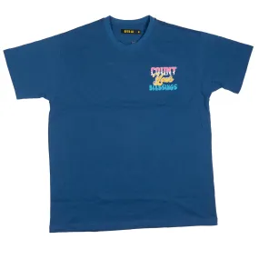 GFTD LA SHORT SLEEVE BLUE TSHIRT - BLESSINGSTEEBLUE