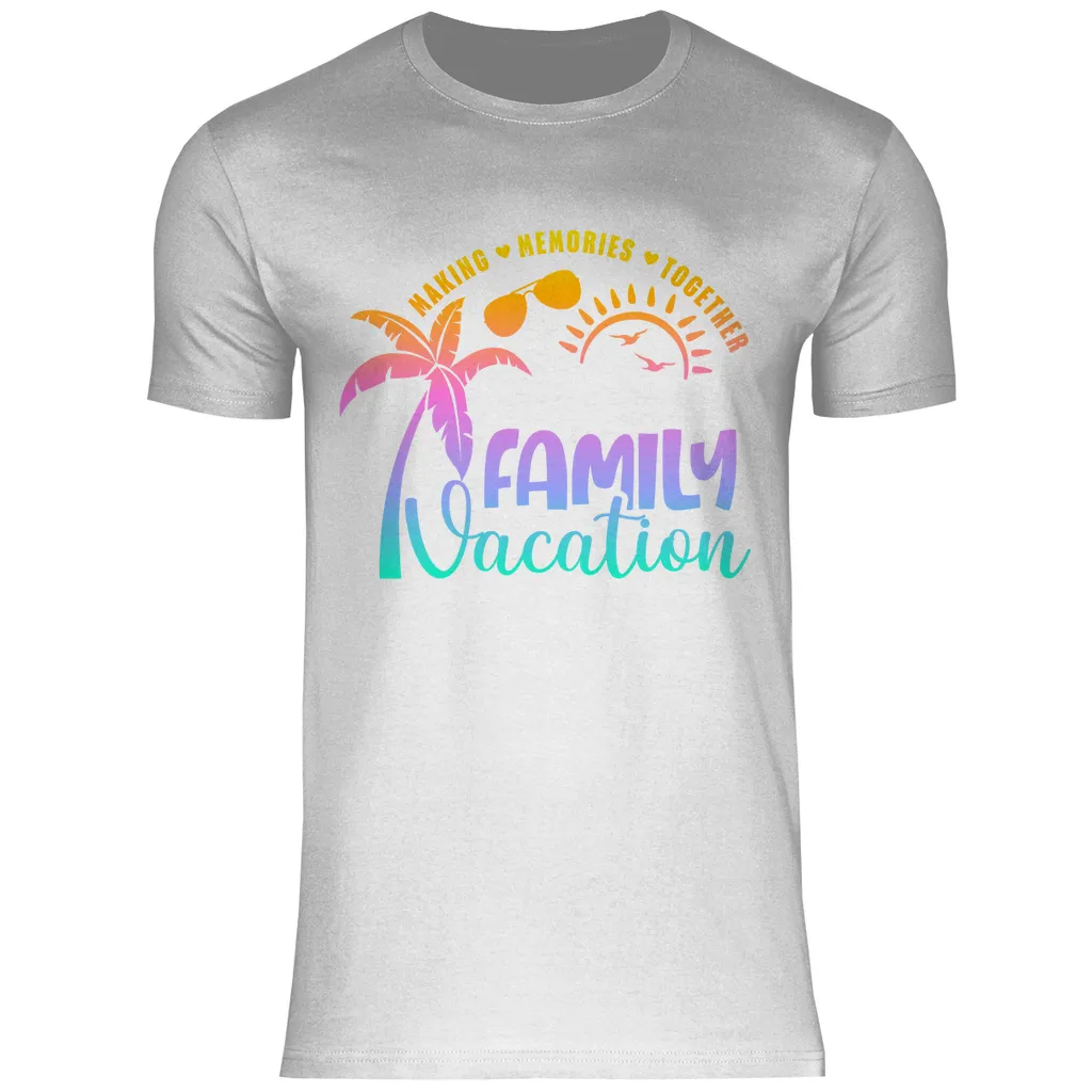 Herren T-Shirt Family Vacation A1