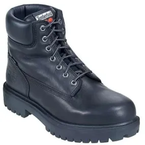 Men`s Timberland Pro 6 Black Insulated Waterproof Work Boots - 26036