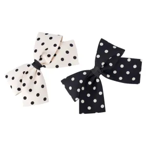 POLKA DOT DOUBLE BOW