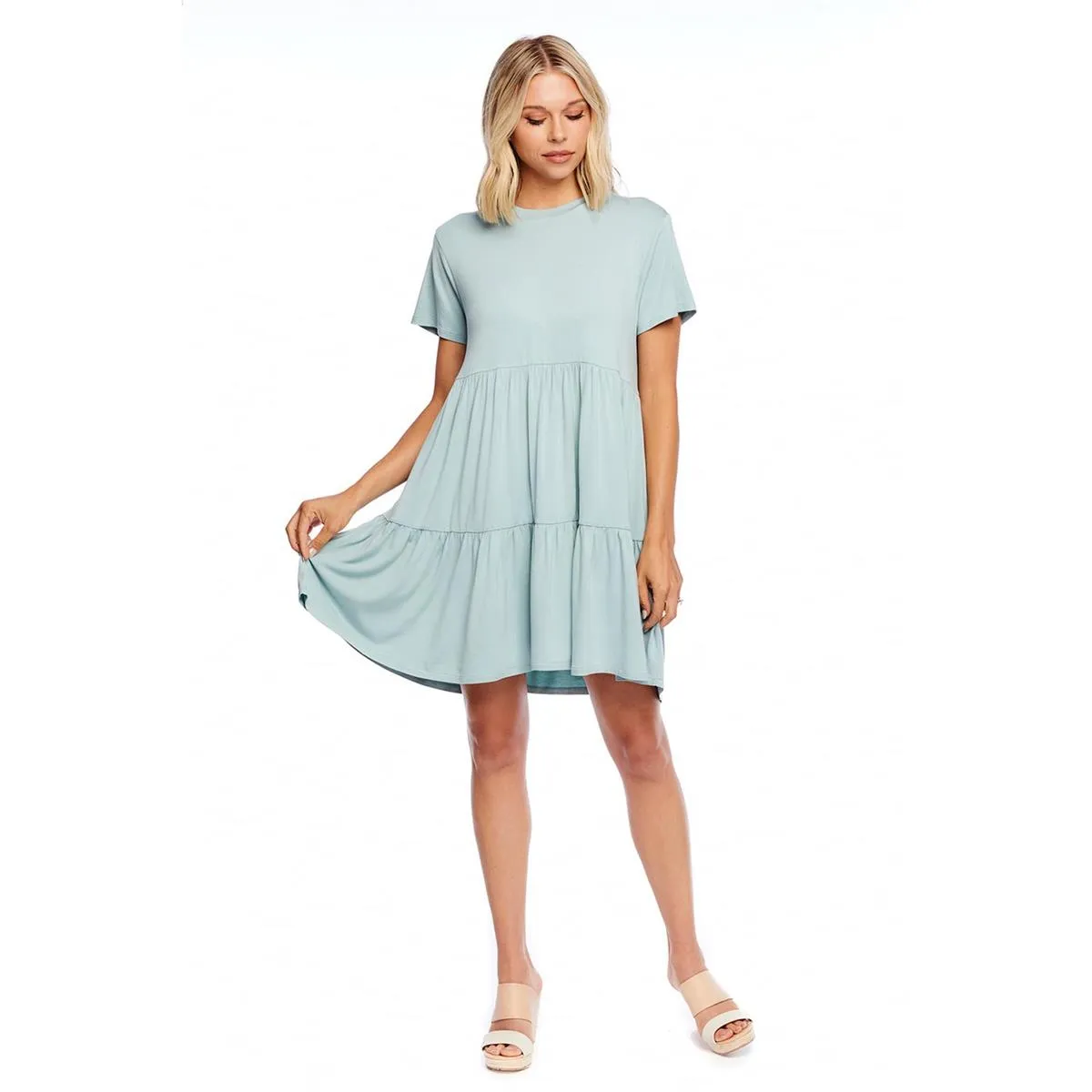 Poncey Dress Seafoam - Medium