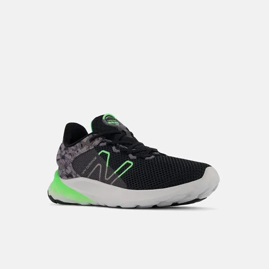 ROAV v2 Kid's Fresh Foam Trainer - Black / Vibrant Green