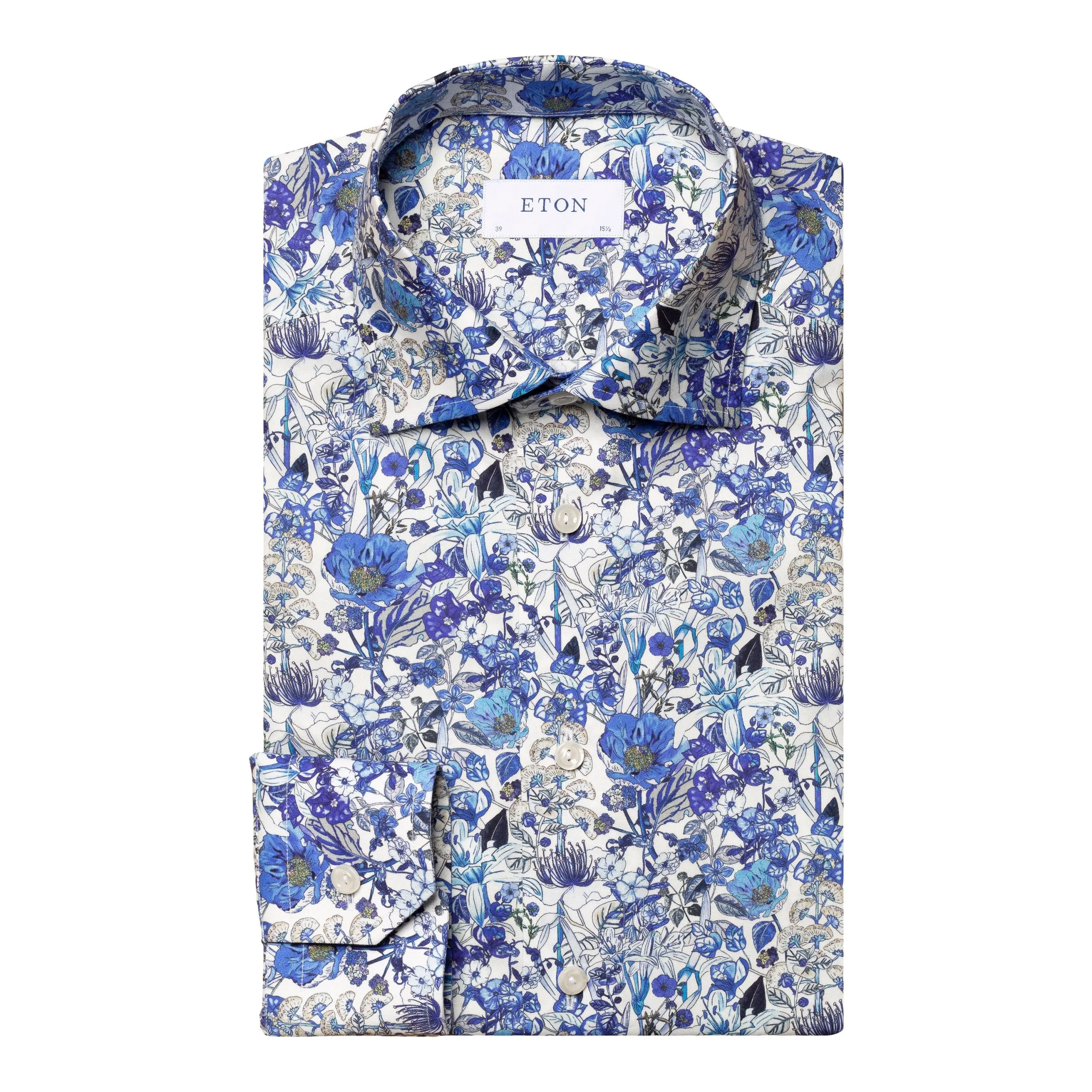 Slim Fit - Floral Print Signature Twill Shirt