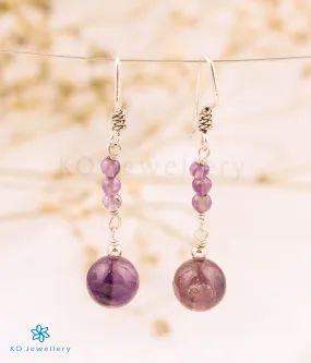 The Amethyst Silver Gemstone Earring