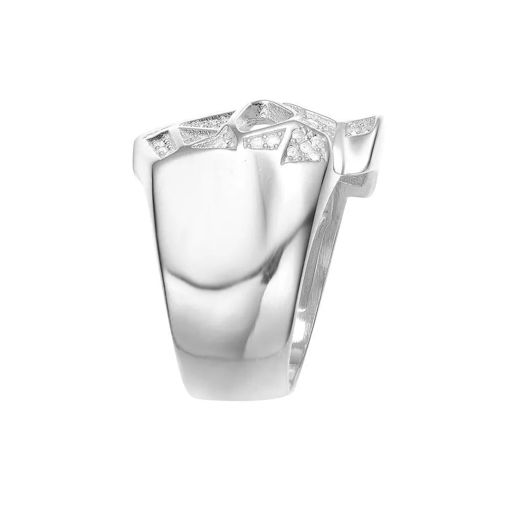 WildKlass Mister Facet Skull Ring