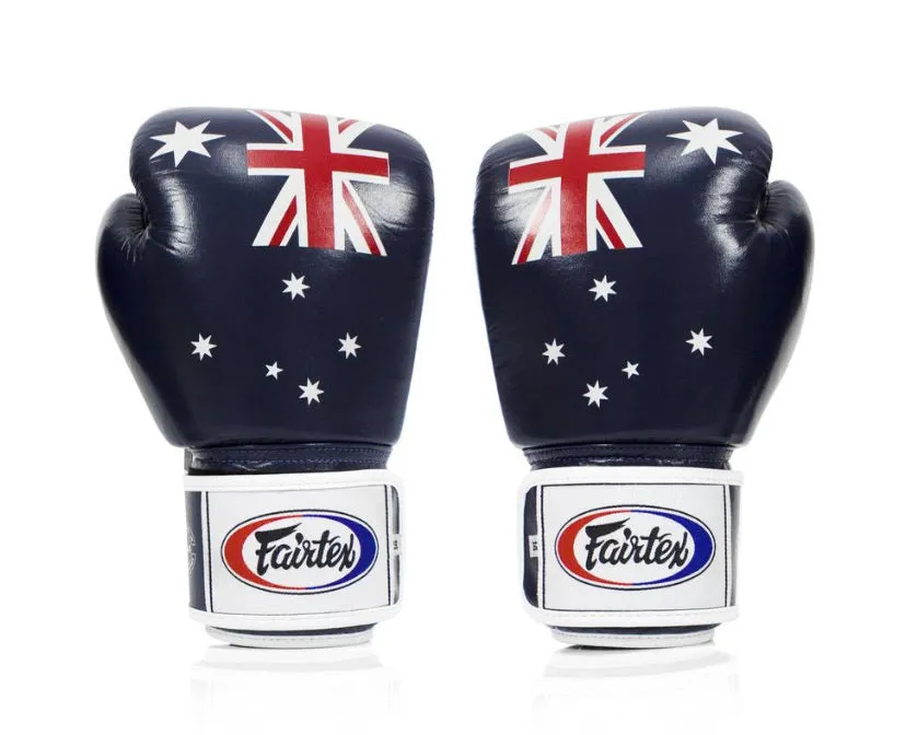 泰拳拳套 Thai Boxing Gloves : Fairtex BGV1 Australia Day