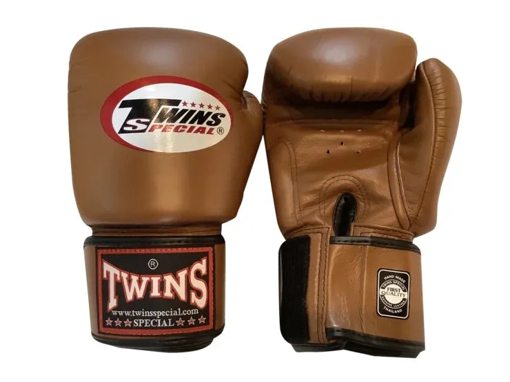 泰拳拳套 Thai Boxing Gloves : TWINS SPECIAL BGVL3 BROWN Regular price